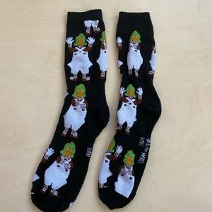 🌼Willy Wonka Official Oompa Loompa Crew Socks